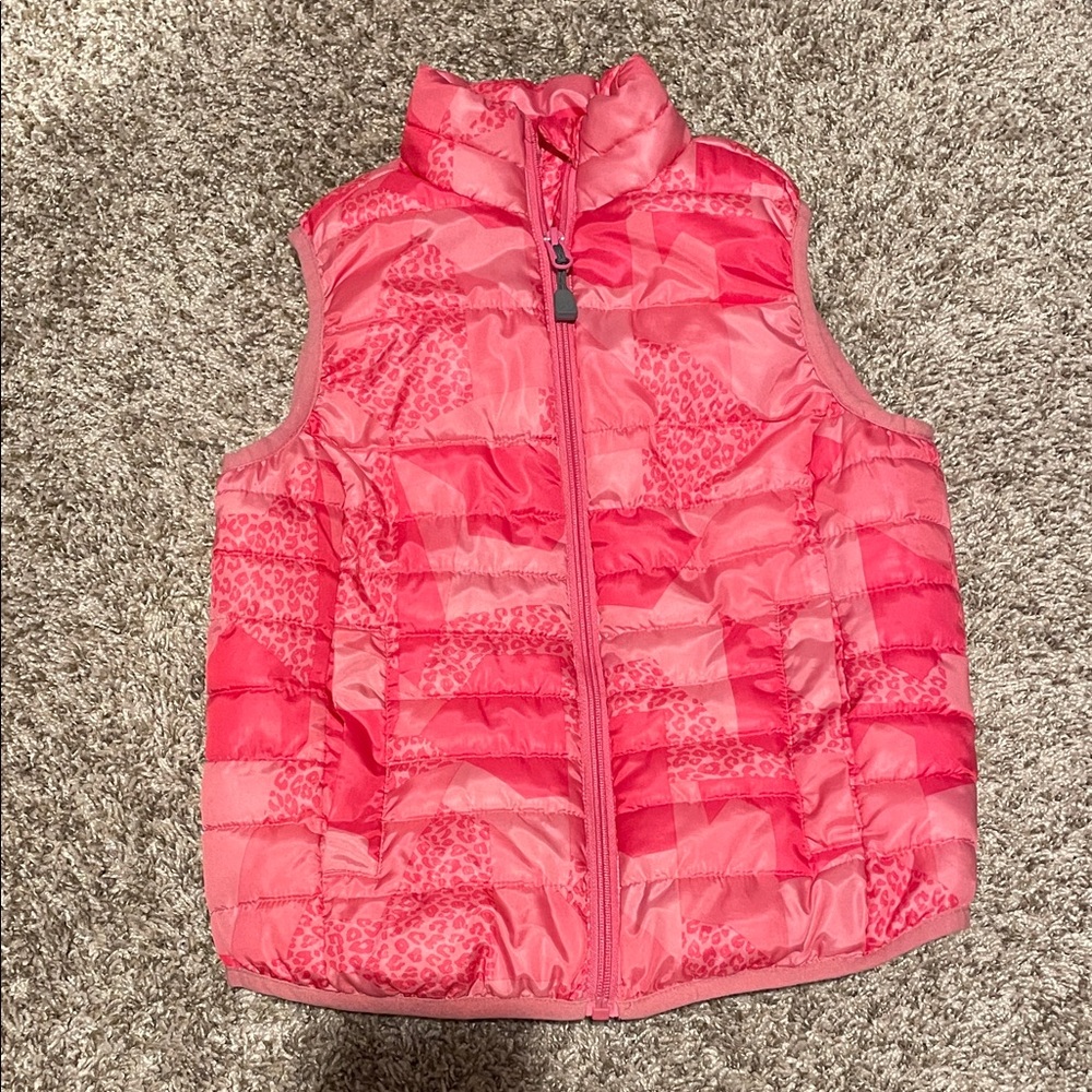 Xersion Girls 6/7 Pink Puffer Vest